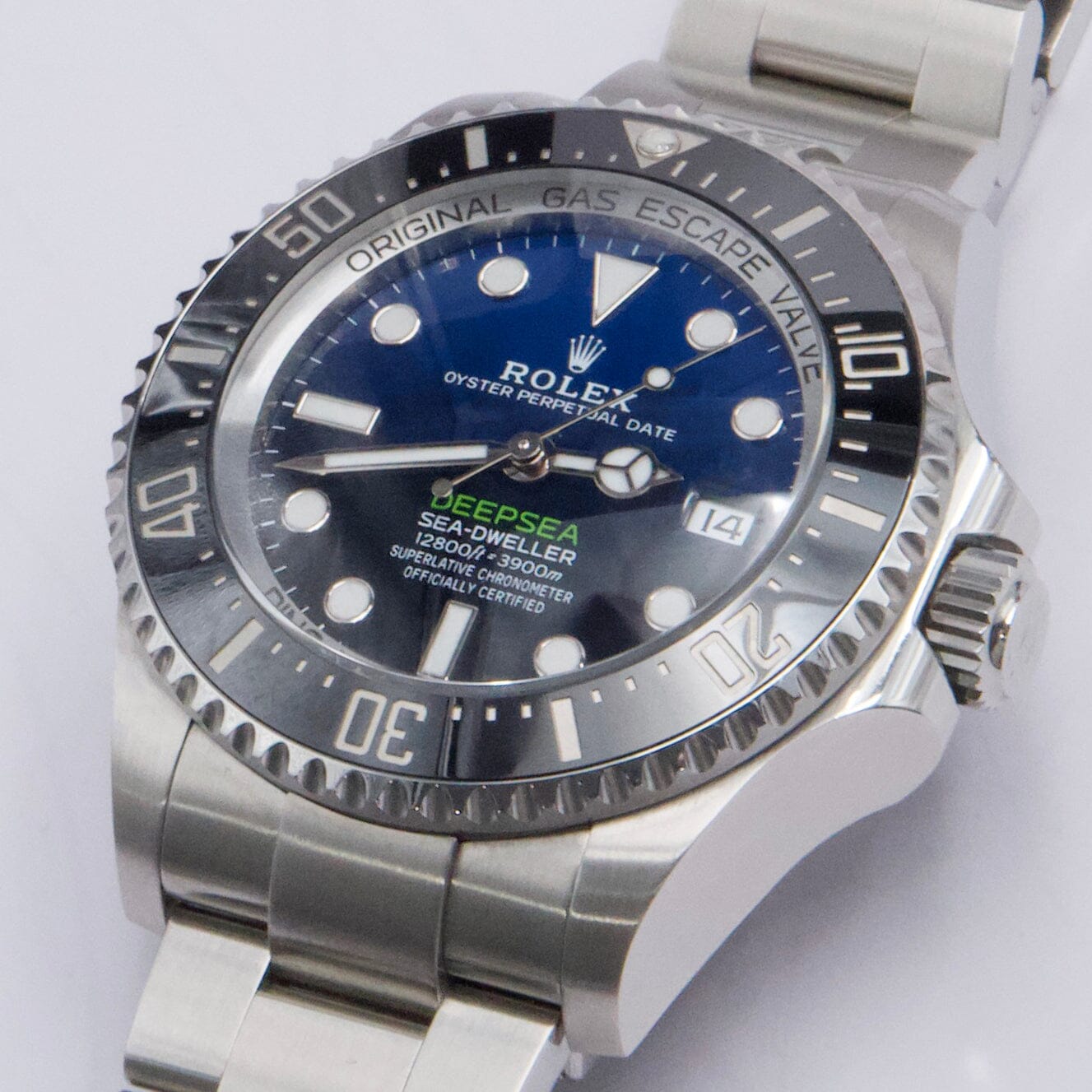 Rolex Deepsea 136660 Blue Dial Mens Watch Box Papers - Watches