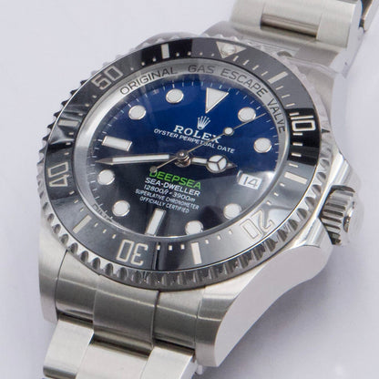 Rolex Deepsea 136660 Blue Dial Mens Watch Box Papers - Watches