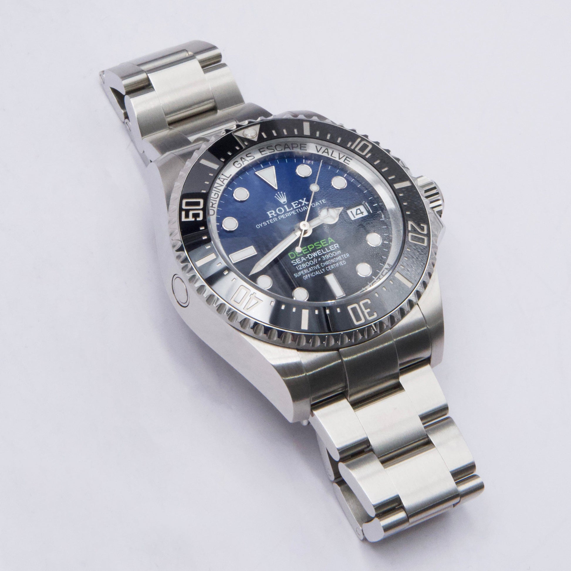 Rolex Deepsea 136660 Blue Dial Mens Watch Box Papers - Watches