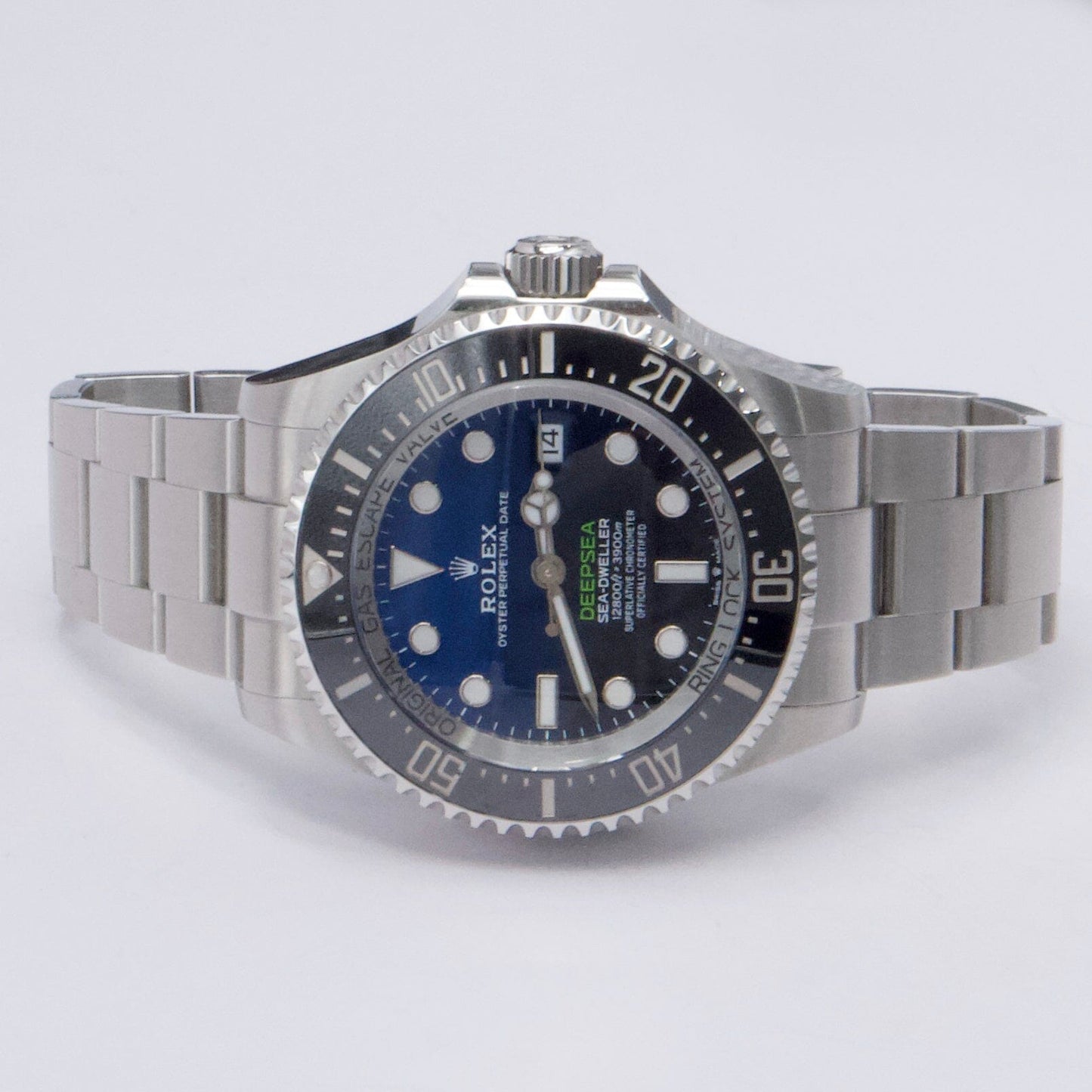 Rolex Deepsea 136660 Blue Dial Mens Watch Box Papers - Watches