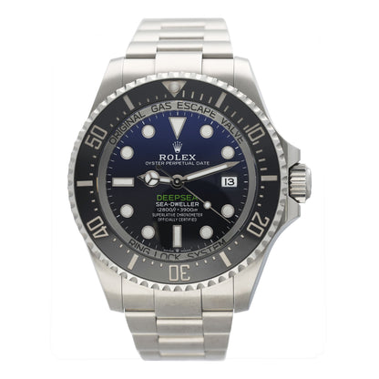 Rolex Deepsea 136660 Blue Dial Mens Watch Box Papers - Watches