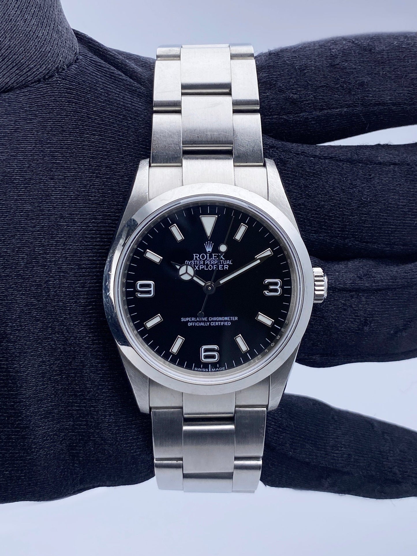 Rolex Explorer 114270 Engraved Men’s Watch Box And Papers - Virtual