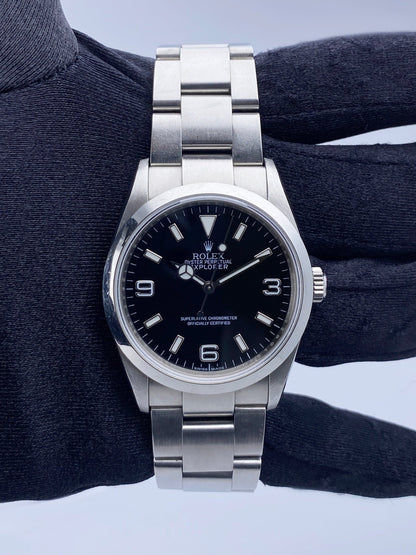 Rolex Explorer 114270 Engraved Men’s Watch Box And Papers - Virtual
