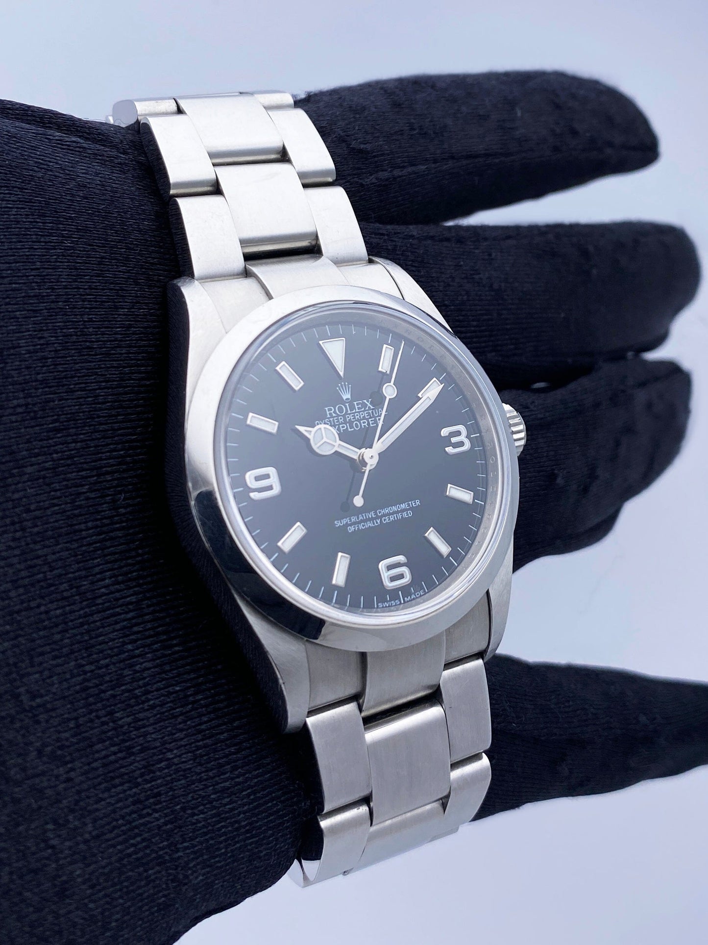 Rolex Explorer 114270 Engraved Men’s Watch Box And Papers - Virtual