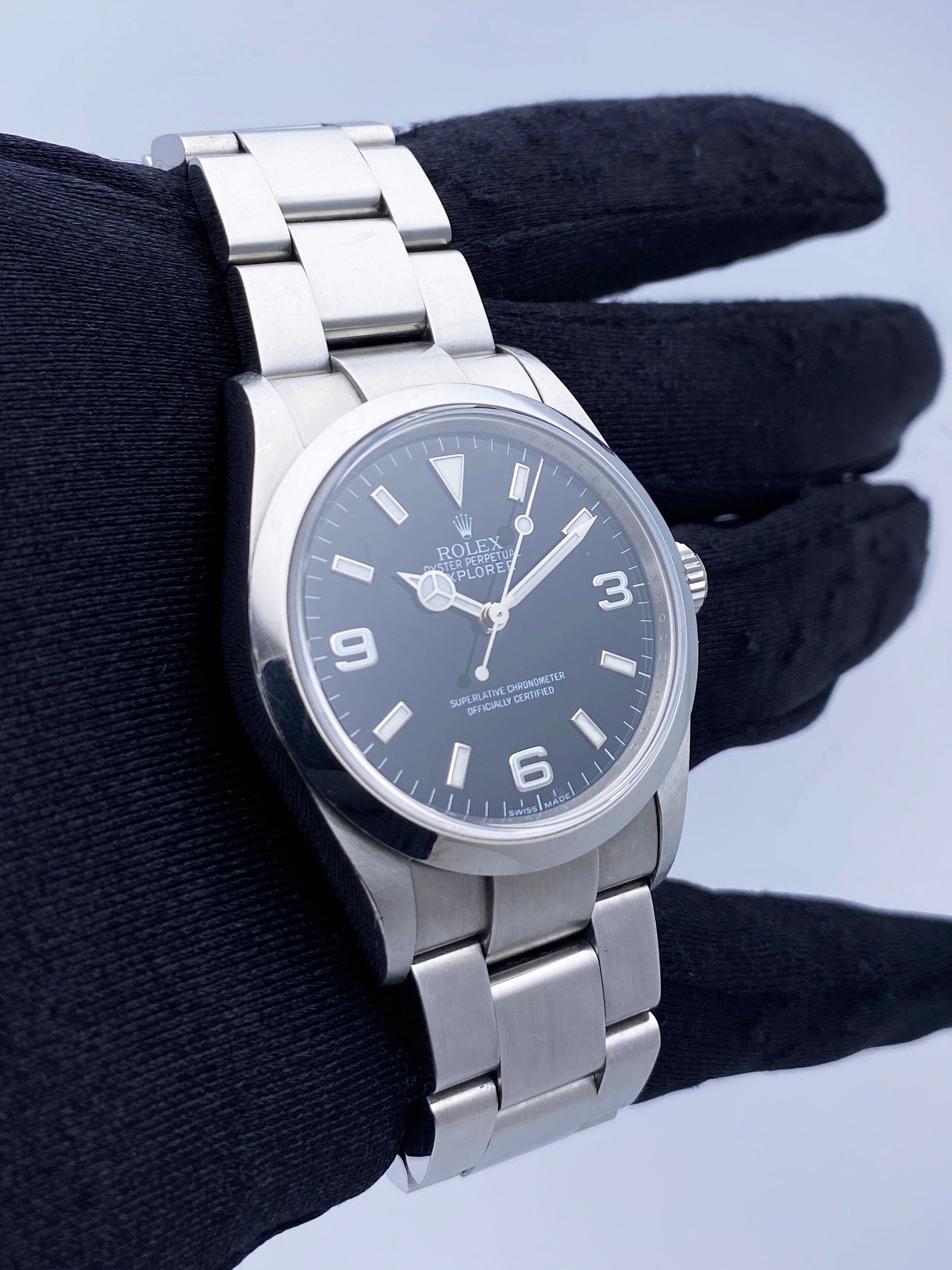 Rolex Explorer 114270 Engraved Men’s Watch Box And Papers - Virtual