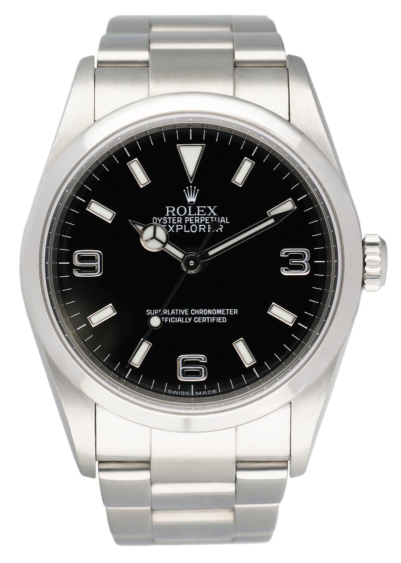 Rolex Explorer 114270 Engraved Men’s Watch Box And Papers - Virtual