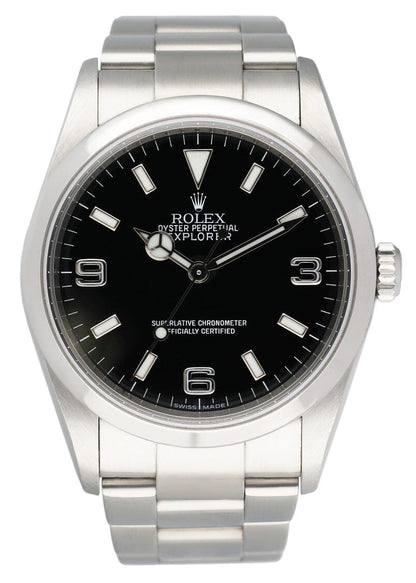Rolex Explorer 114270 Engraved Men’s Watch Box And Papers - Virtual