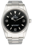 Rolex Explorer 114270 Stainless Steel Mens Watch - Wristwatch