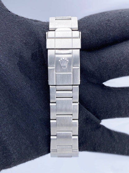Rolex Explorer II 16570 Black Dial Engraved Mens Watch Box Papers - Watches
