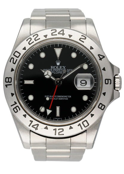 Rolex Explorer II 16570 Black Dial Mens Watch