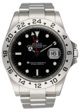 Rolex Explorer II 16570 Black Dial Mens Watch Box & Papers - Wristwatch