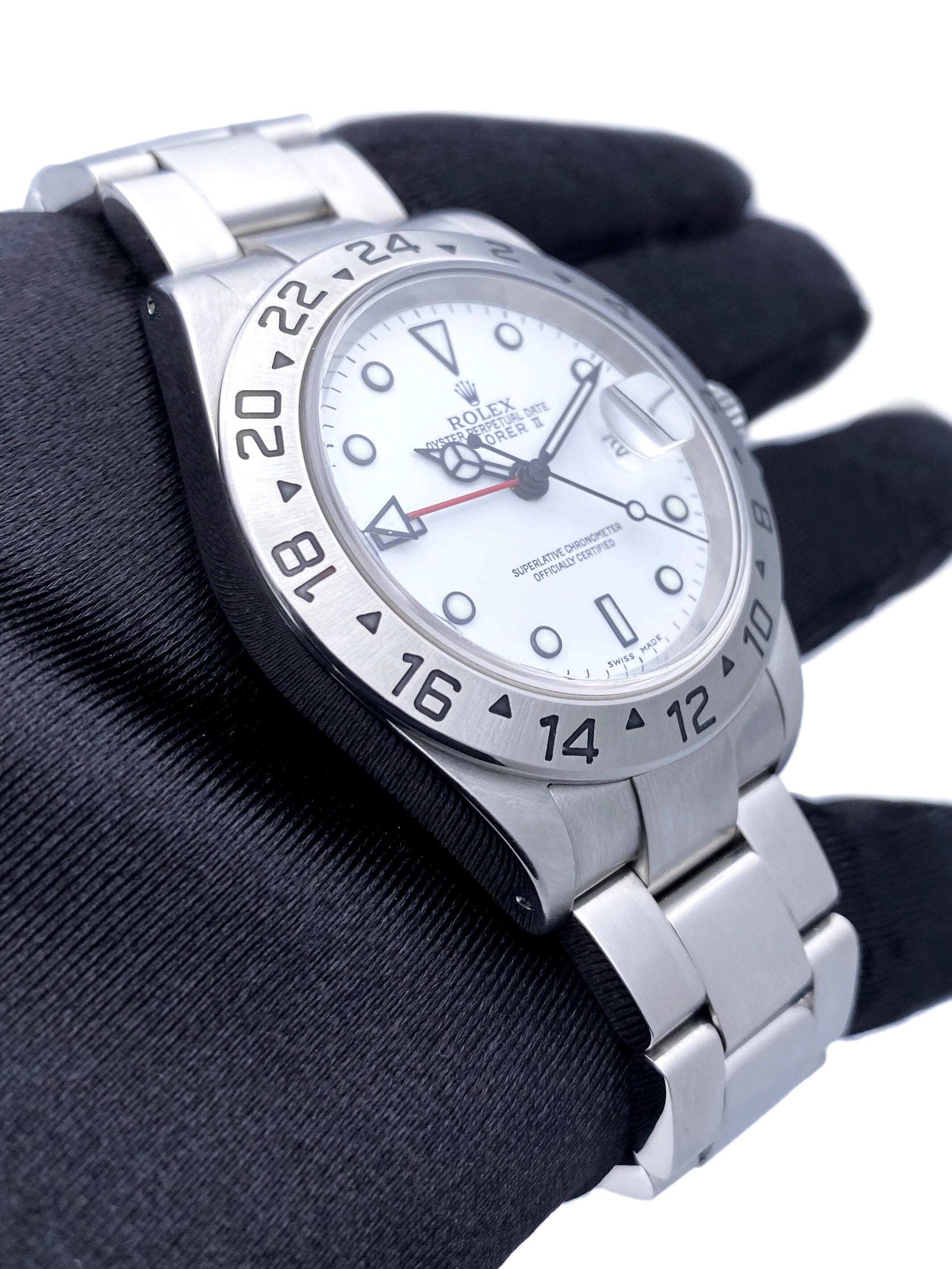 Rolex Explorer II 16570 White Dial Mens Watch | Phigora