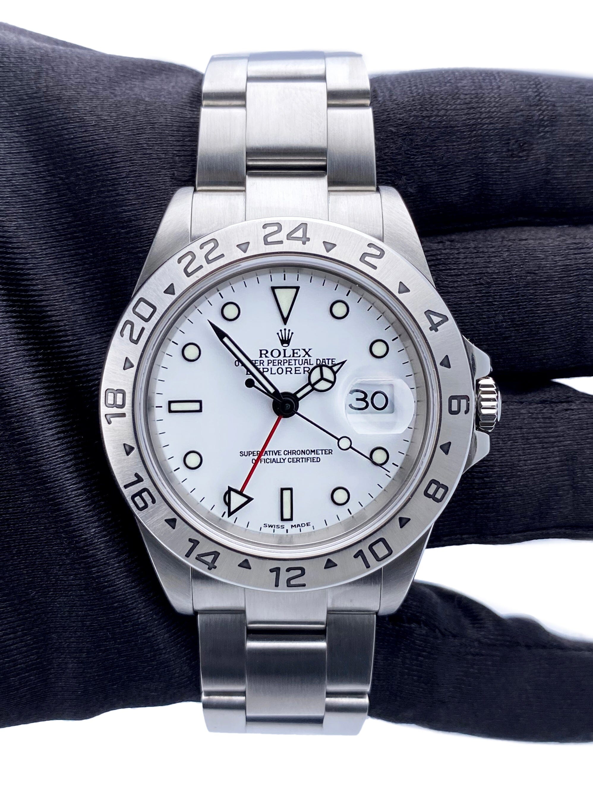 Rolex Explorer II 16570 White Dial Mens Watch | Phigora