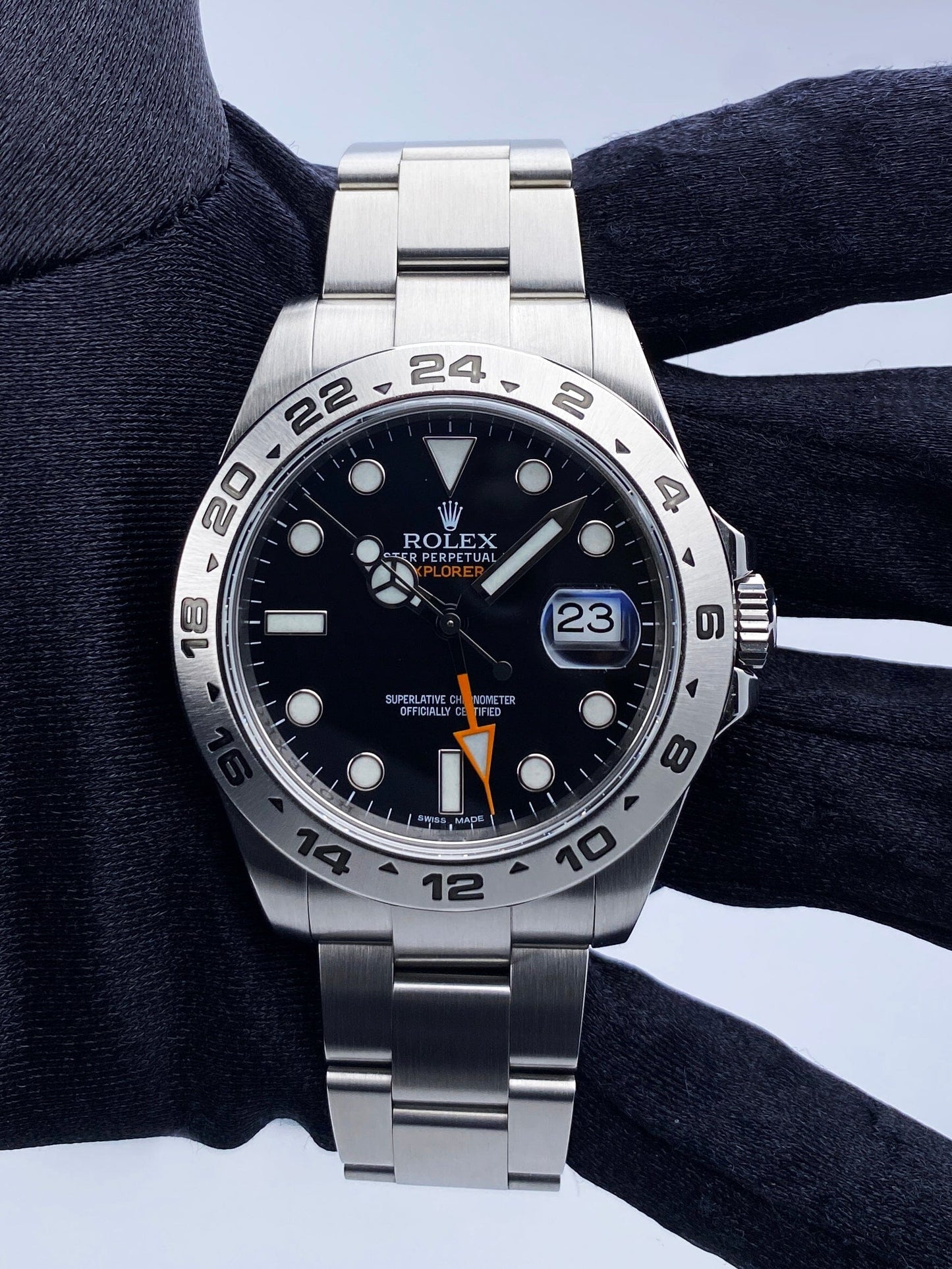 Rolex Explorer II 216570 Black Dial Mens Watch - Virtual