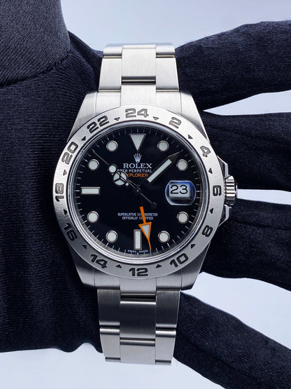 Rolex Explorer II 216570 Black Dial Mens Watch - Virtual