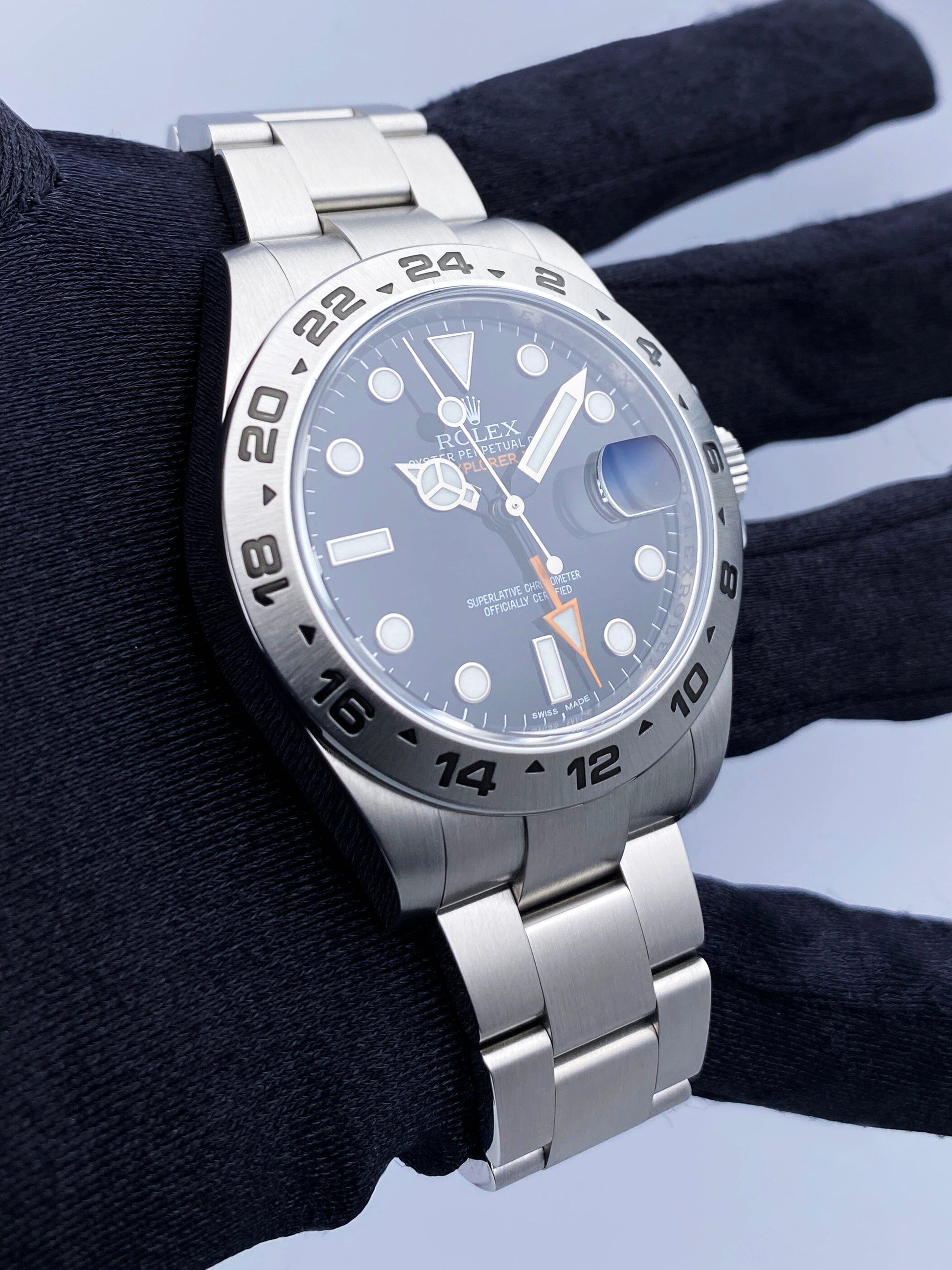 Rolex Explorer II 216570 Black Dial Mens Watch - Virtual