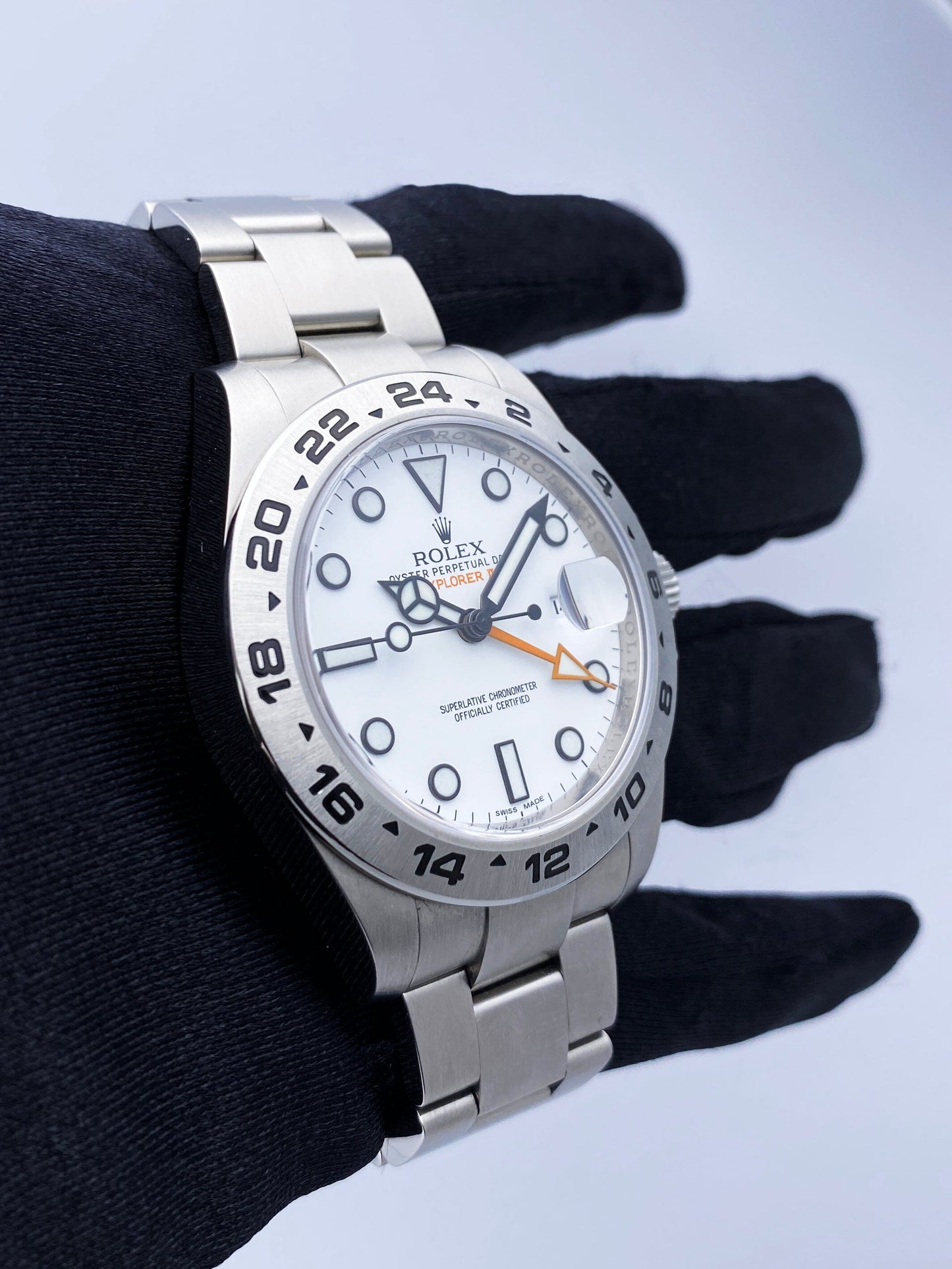 Rolex Explorer II 216570 Mens Watch Box Papers