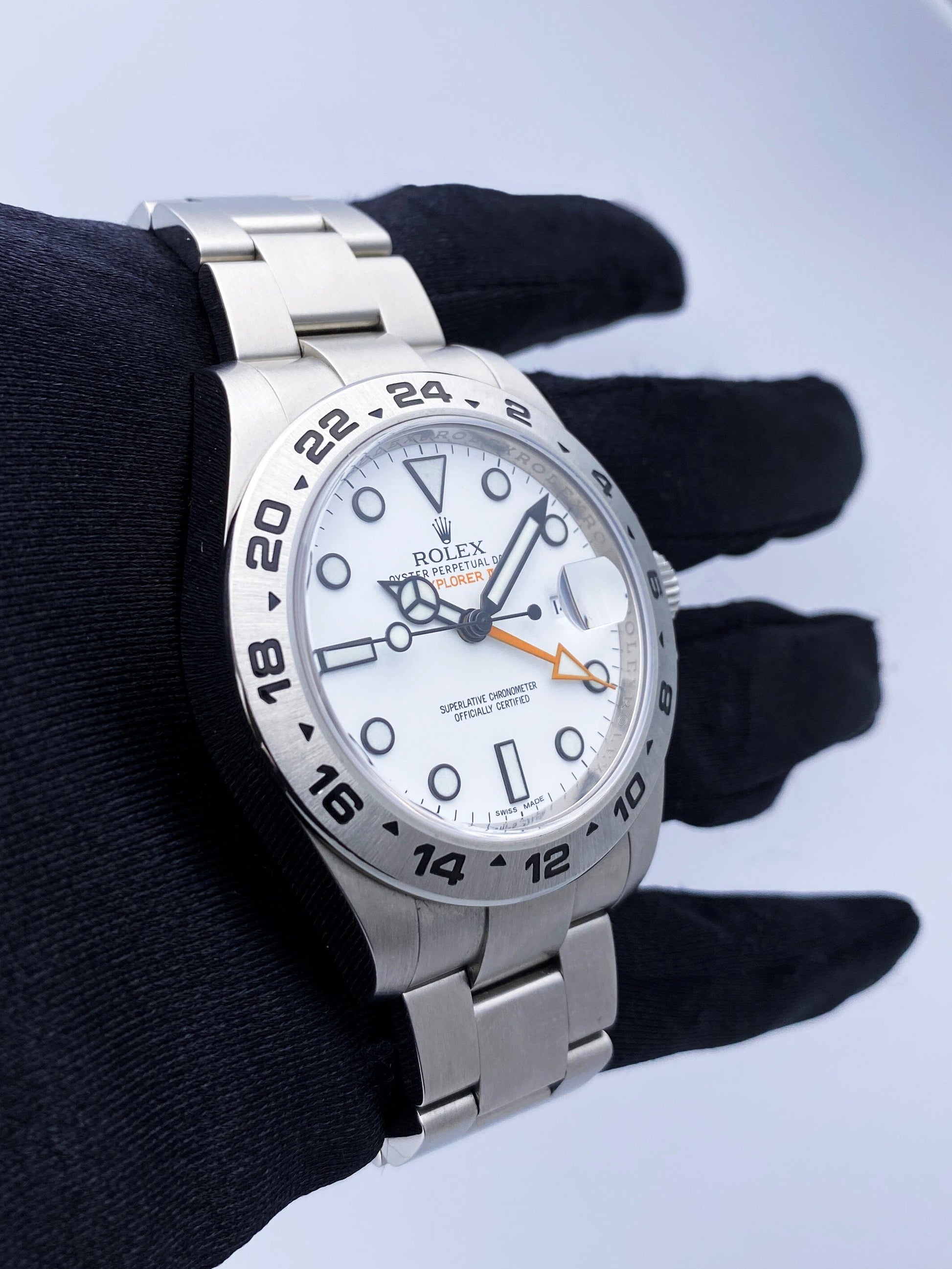Rolex Explorer II 216570 Mens Watch Box Papers