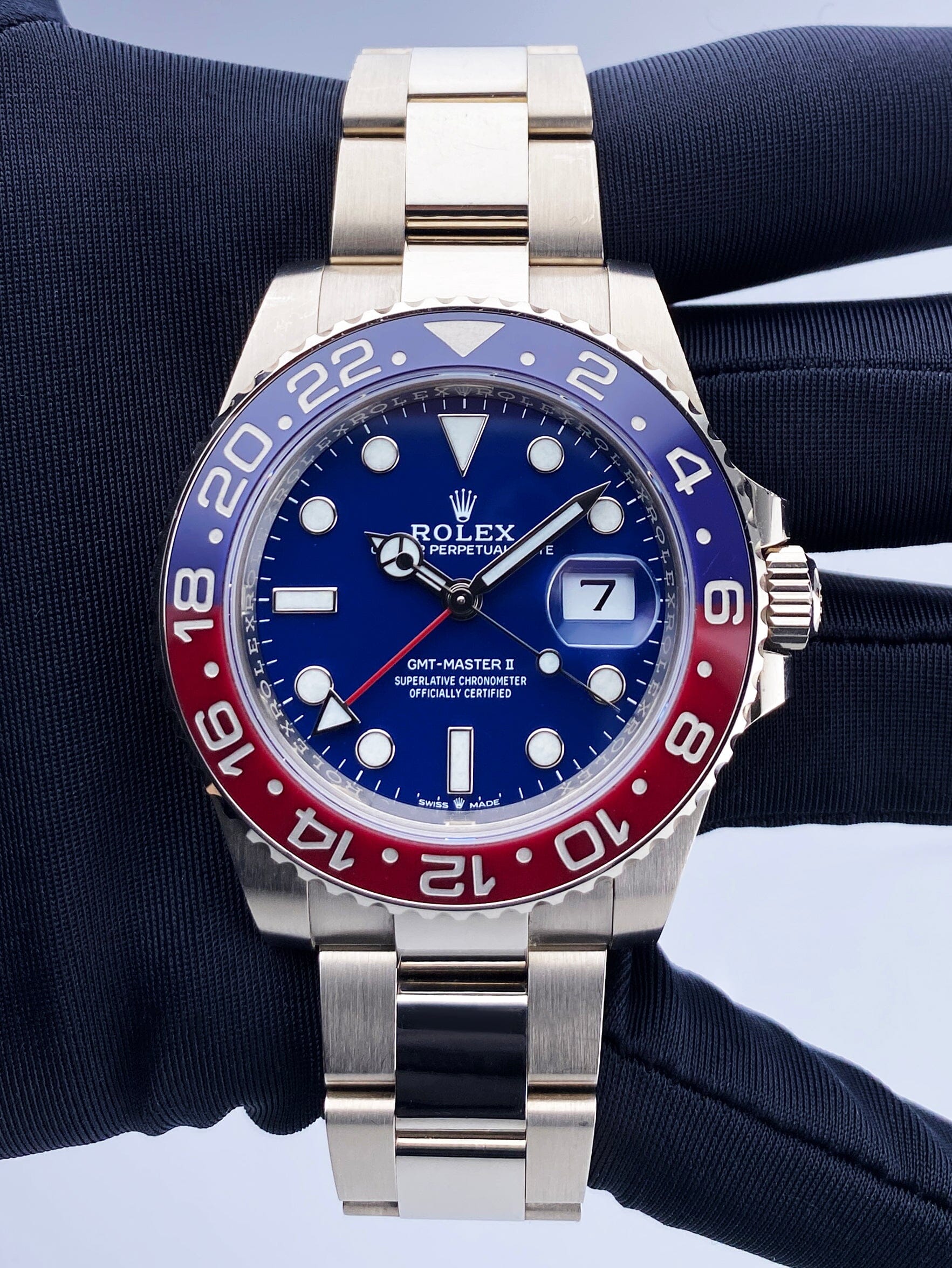 ☆ Rolex GMT Master 126719 Blue Dial 