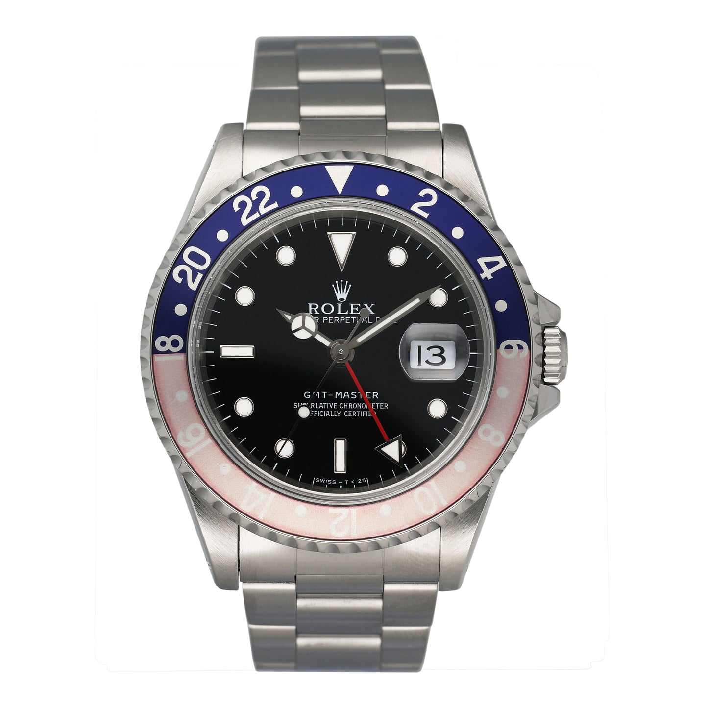 Rolex GMT Master 16700 Pepsi Bezel Mens Watch