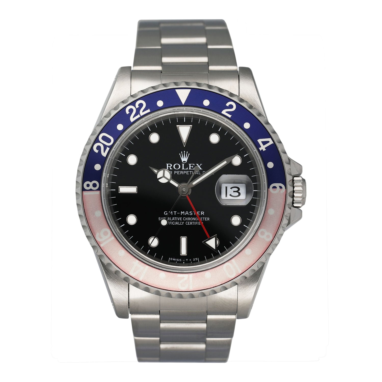 Rolex GMT Master 16700 Pepsi Bezel Mens Watch - Virtual