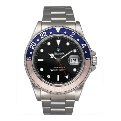 Rolex GMT Master 16700 Pepsi Bezel Mens Watch