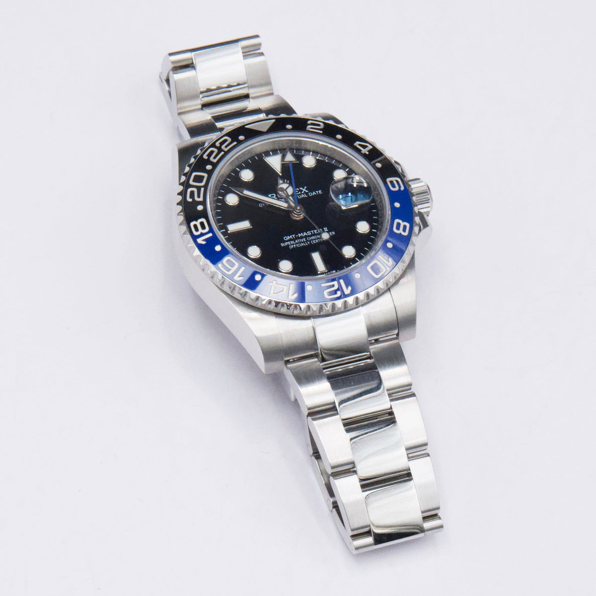 Rolex GMT Master II 116710 Batman Mens Watch Box Papers - Virtual
