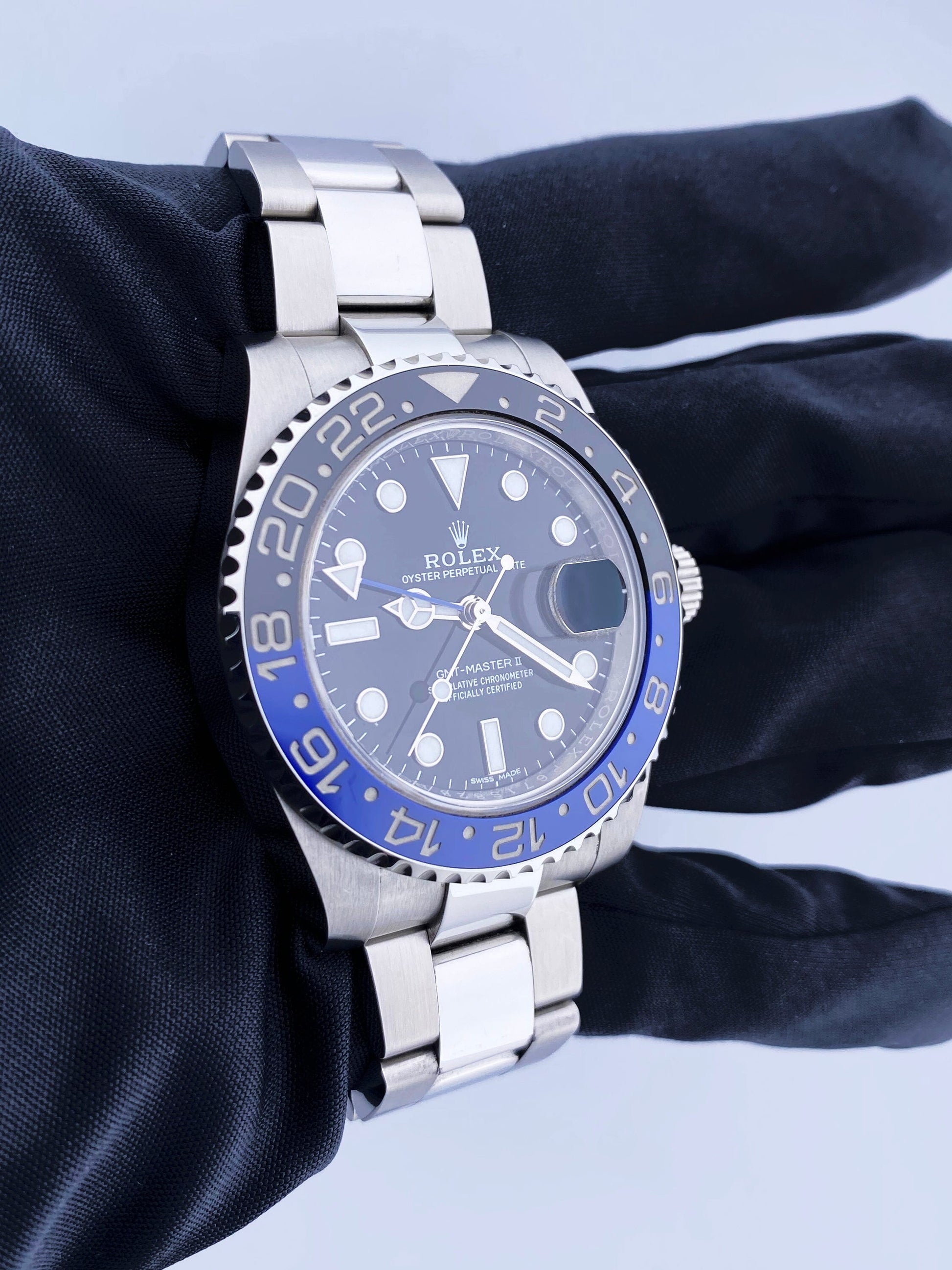 Rolex GMT-Master II 116710BLNR ’Batman’ Mens Watch Box Papers - Virtual
