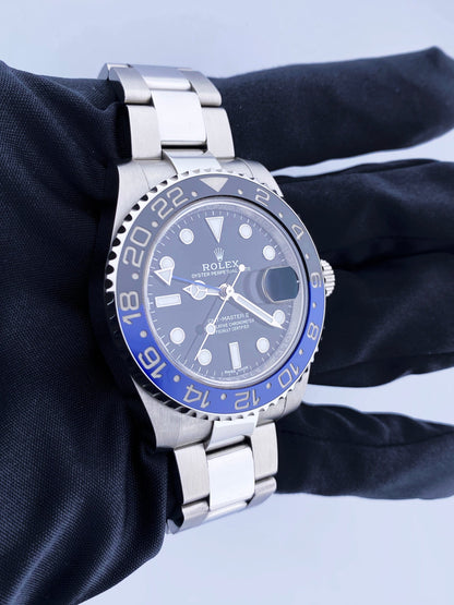 Rolex GMT-Master II 116710BLNR ’Batman’ Mens Watch Box Papers - Virtual