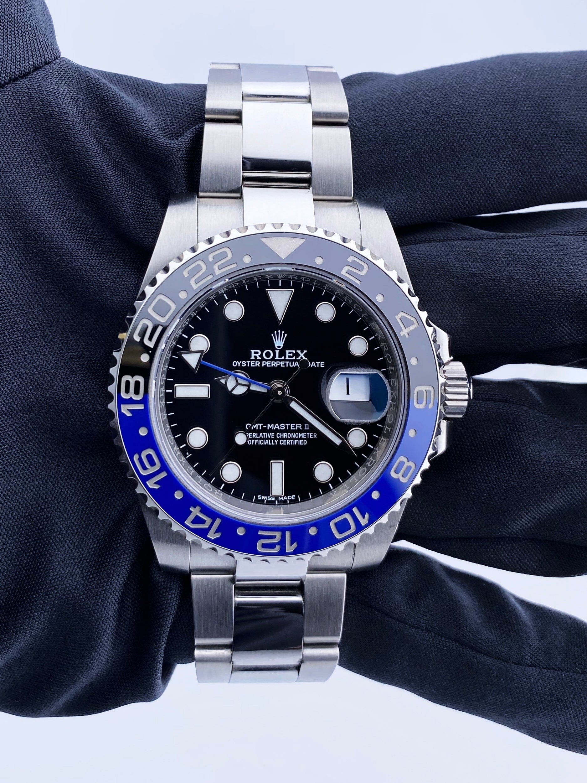 Rolex GMT-Master II 116710BLNR ’Batman’ Mens Watch Box Papers - Virtual