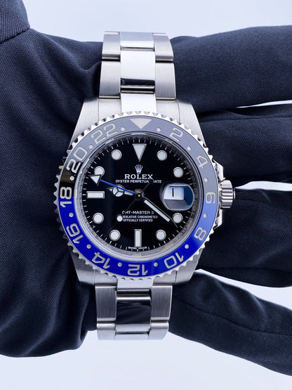 Rolex GMT-Master II 116710BLNR ’Batman’ Mens Watch Box Papers - Virtual