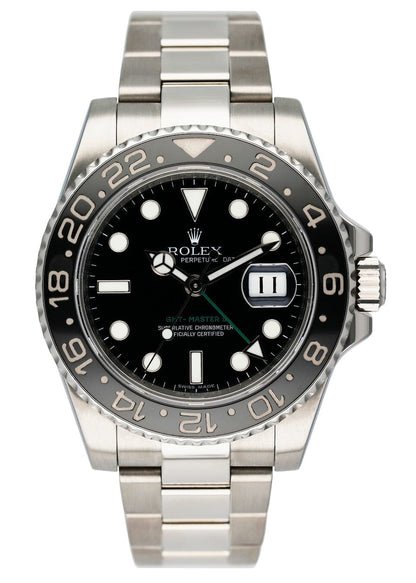 Rolex GMT-Master II 116710LN Mens Watch Box Papers - Wristwatch