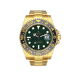 Rolex GMT-Master II 116718LN Green Dial Yellow Gold Mens Watch Box Papers - Watches
