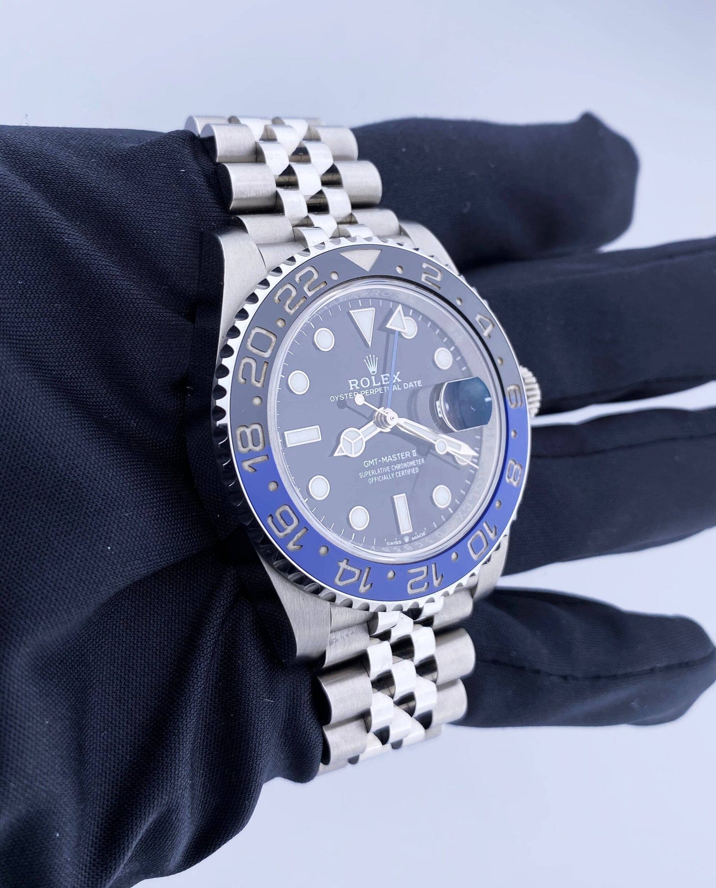 Rolex GMT-Master II 126710BLNR ’Batgirl’ Mens Watch Box Papers - Virtual