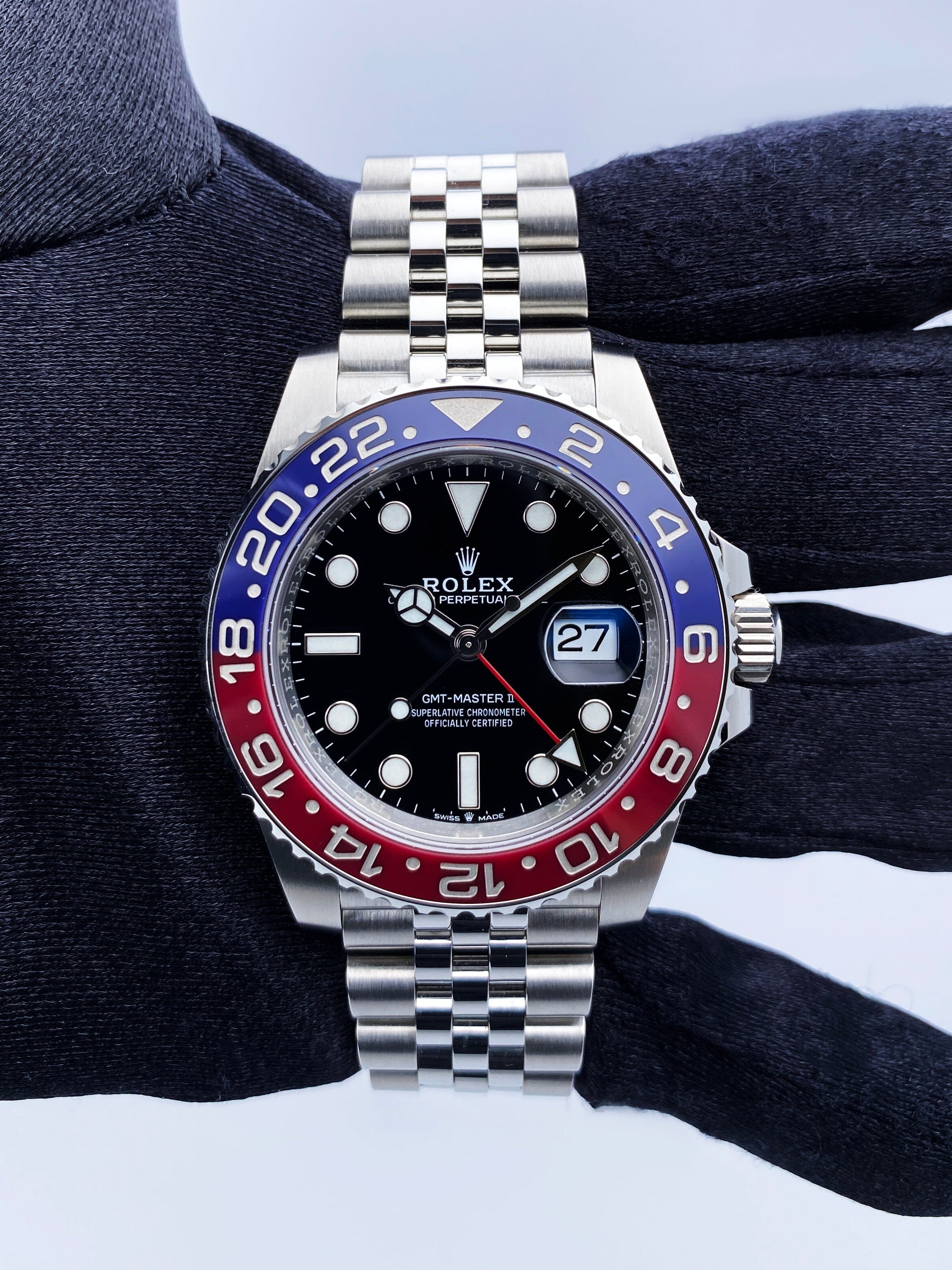 Rolex GMT-Master II 126710BLRO 