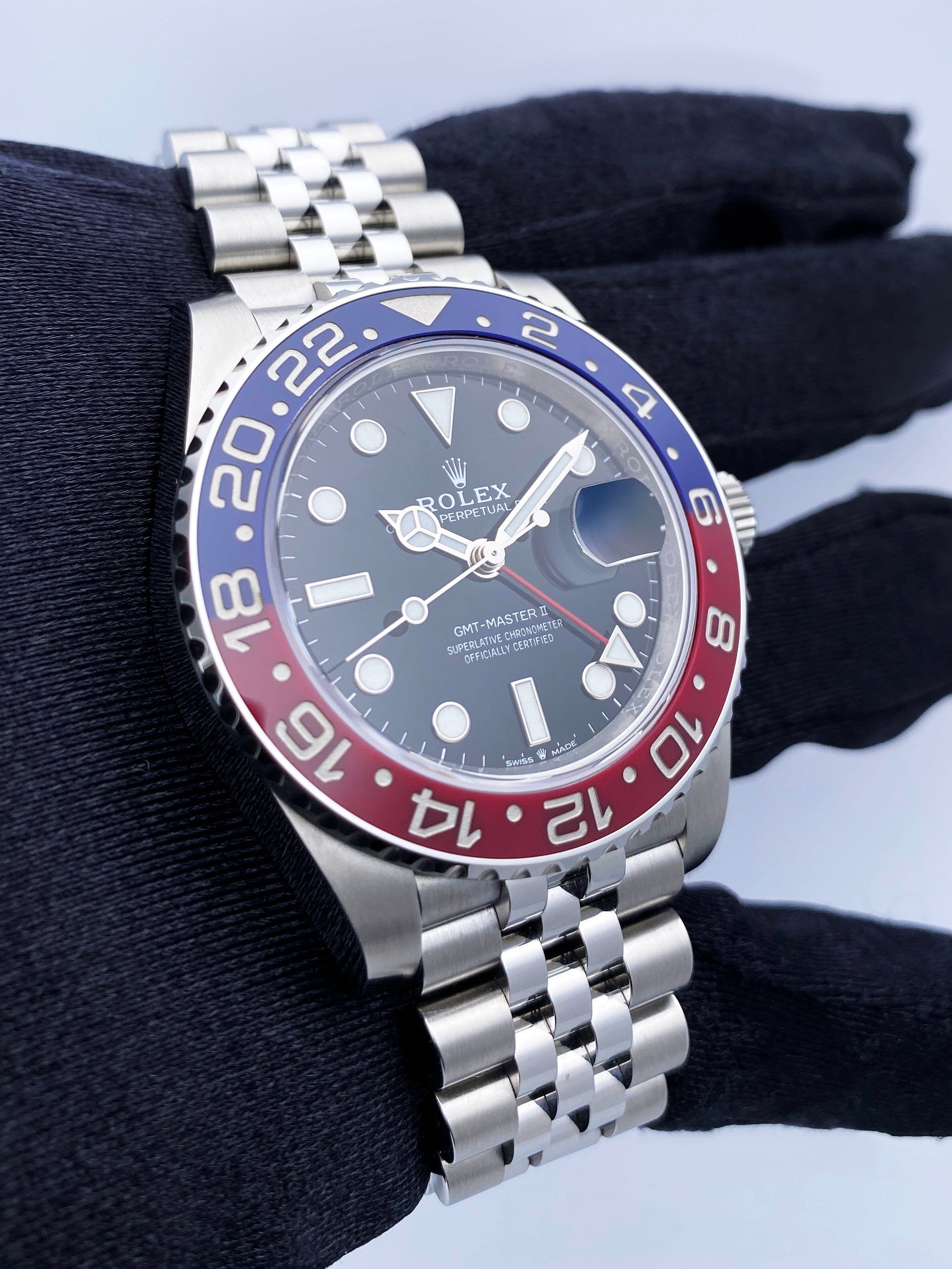 Rolex GMT-Master II 126710BLRO ’Pepsi’ Mens Watch Box Papers - Virtual