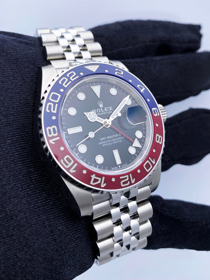 Rolex GMT-Master II 126710BLRO ’Pepsi’ Mens Watch Box Papers - Virtual