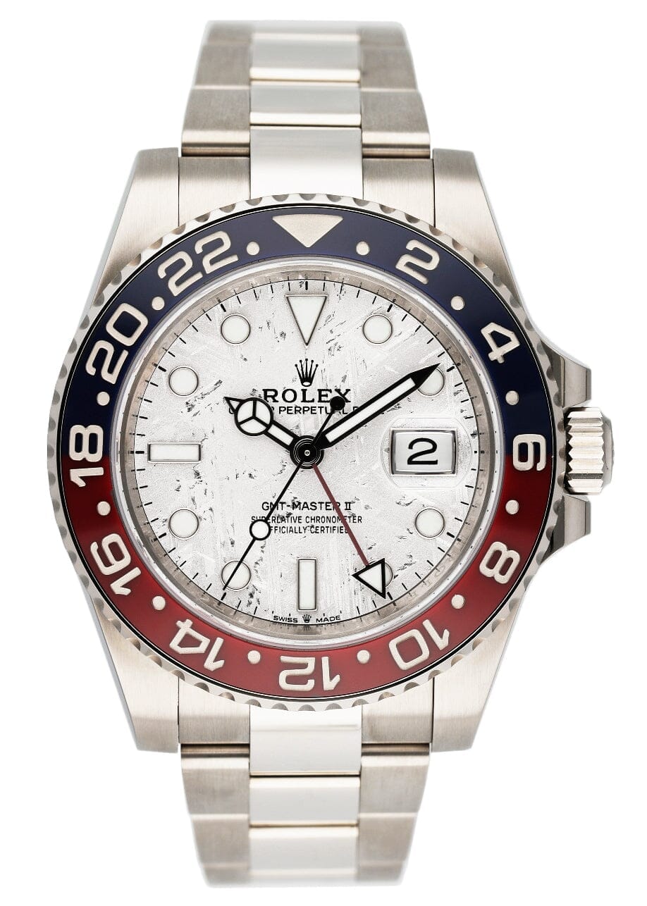 Rolex GMT-Master II 126719BLRO Meteorite Dial Mens Watch Box Papers - Virtual