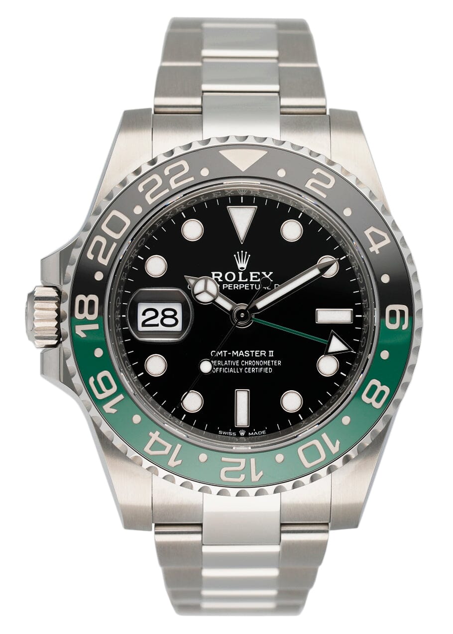 Rolex GMT-Master II 126720VTNR ’Sprite’ Black Dial Mens Watch Box Papers - Watches