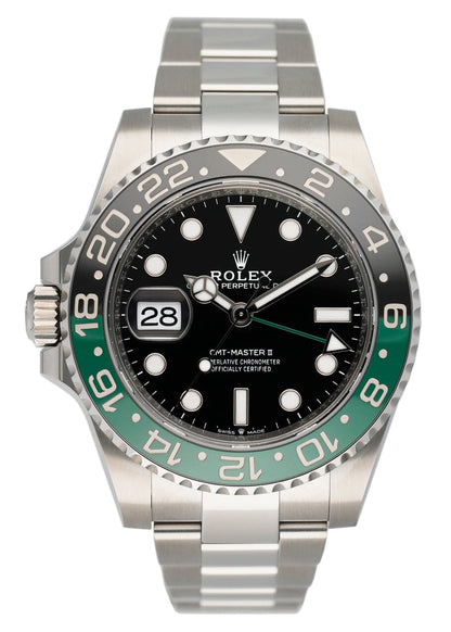 Rolex GMT-Master II 126720VTNR ’Sprite’ Black Dial Mens Watch Box Papers - Watches