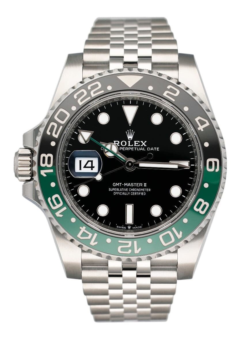Rolex GMT-Master II 126720VTNR ’Sprite’ Black Dial Mens Watch Box Papers - Watches