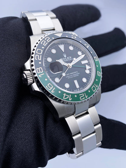 Rolex GMT-Master II 126720VTNR ’Sprite’ Black Dial Mens Watch Box Papers - Watches