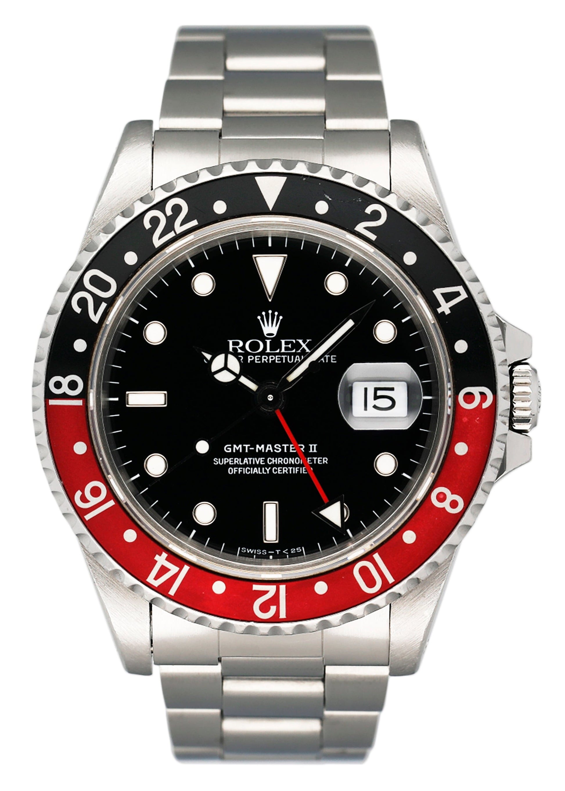 Rolex GMT Master II 16710 ’Coke’ Bezel Mens Watch Box Papers - Watches