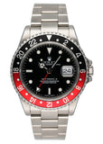 Rolex GMT Master II 16710 Coke Bezel Mens Watch Box Papers - Virtual