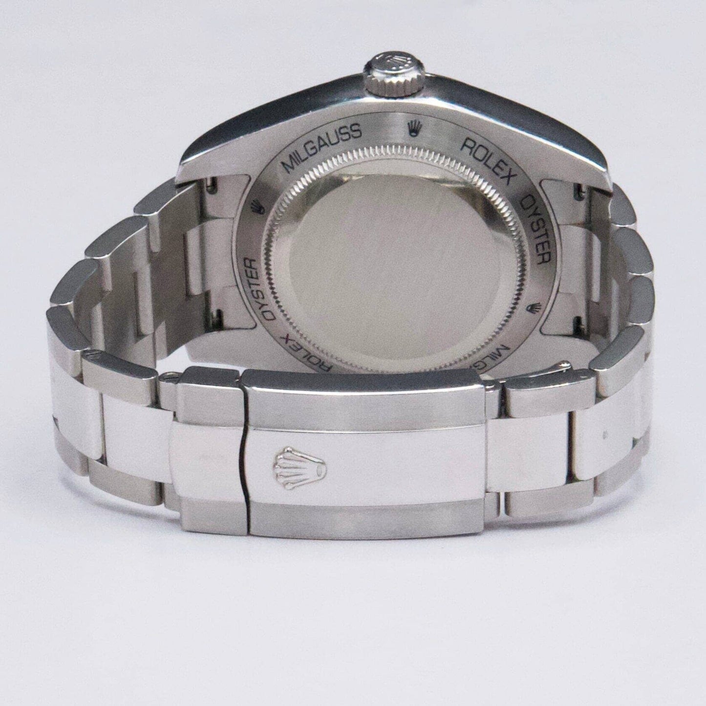 Rolex Milgauss 116400 White Dial Mens Watch Box Papers - Virtual