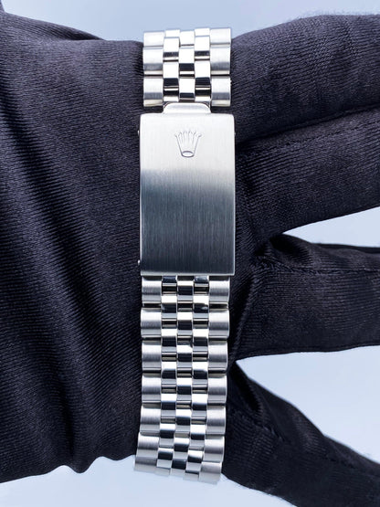 Rolex Oyster Datejust Turn-O-Graph 16264 Black Dial Mens Watch