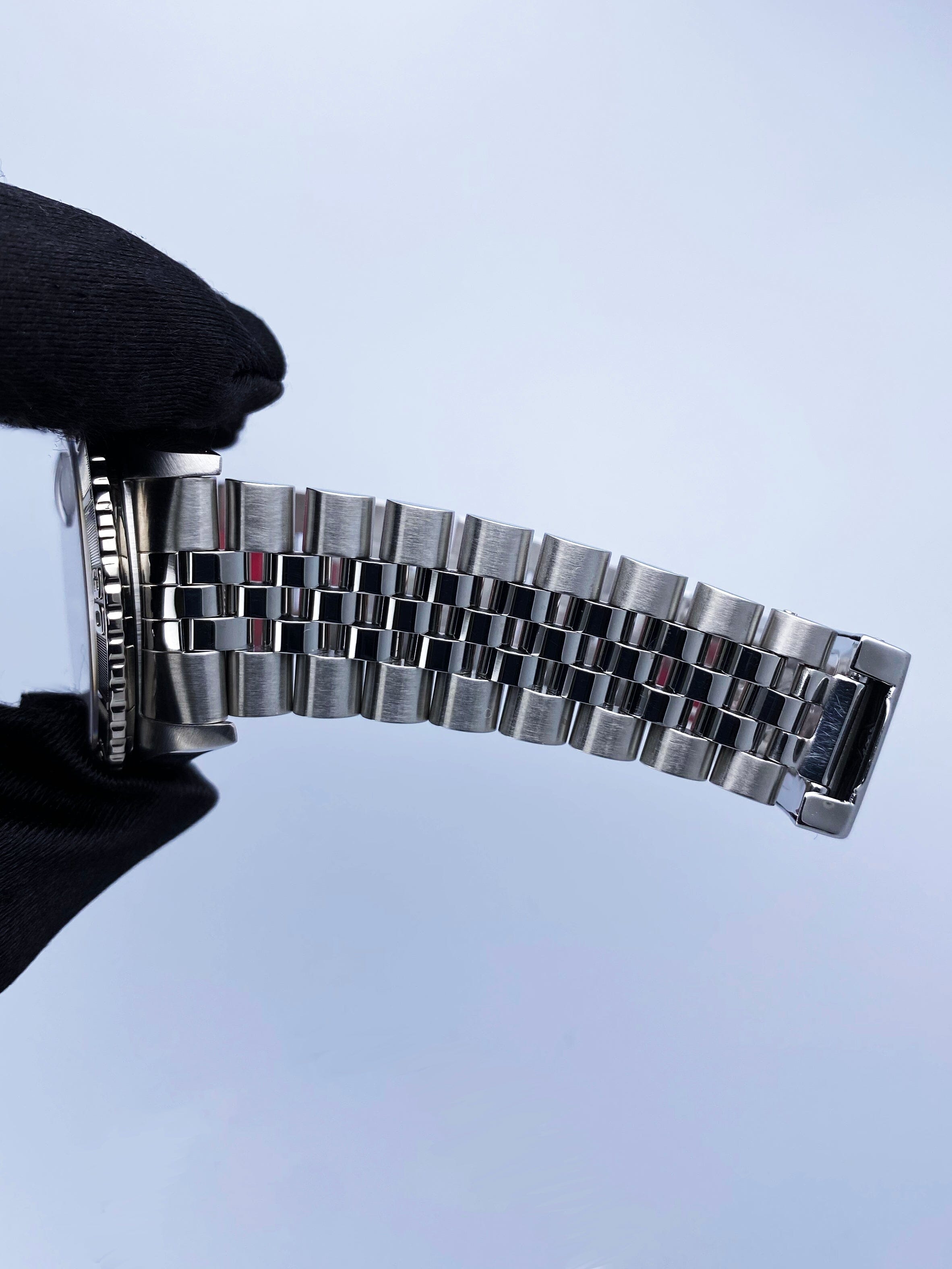 Rolex Oyster Datejust Turn-O-Graph 16264 Black Dial Mens – Phigora