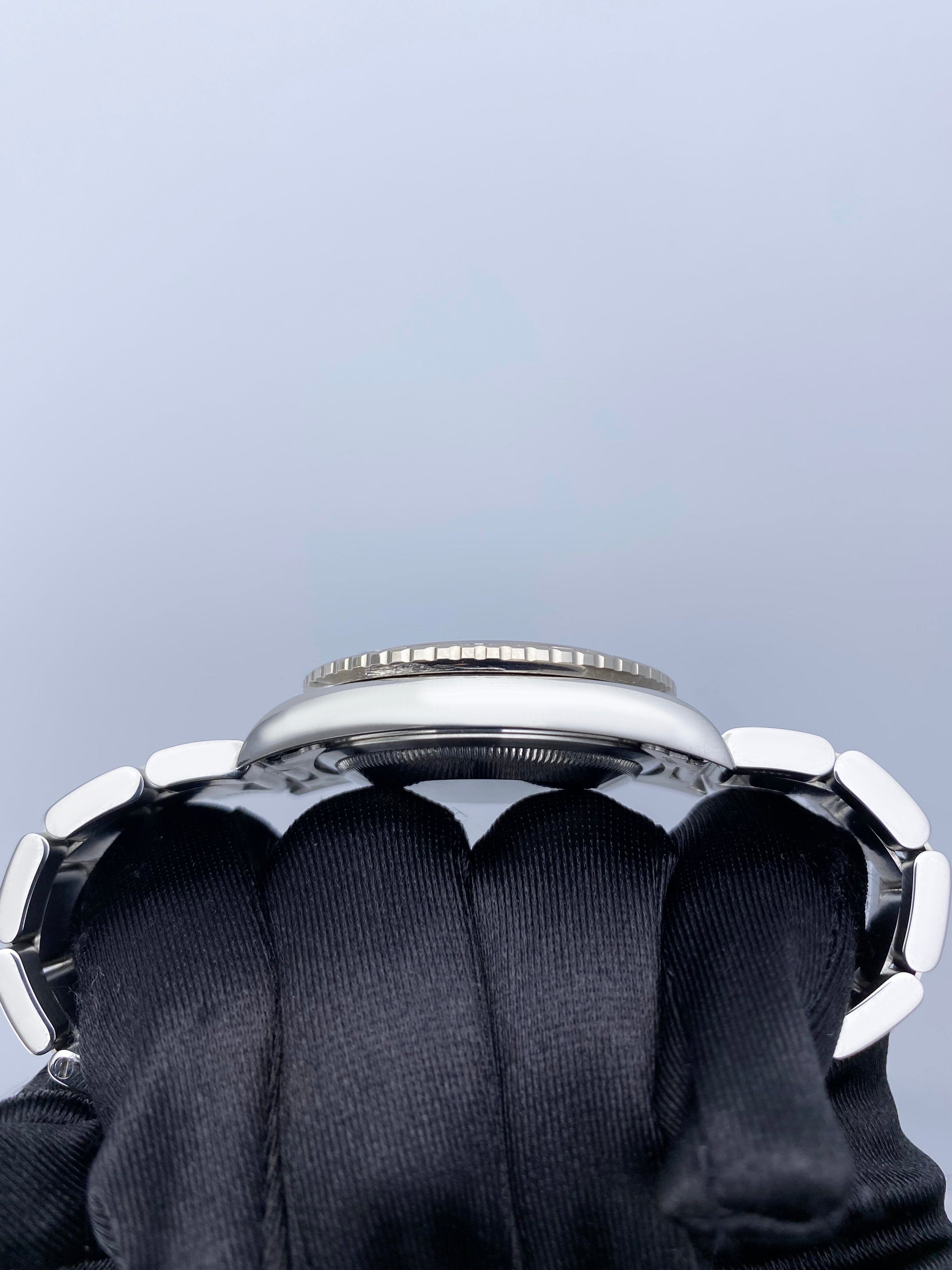 Rolex Oyster Datejust Turn-O-Graph 16264 Black Dial Mens Watch