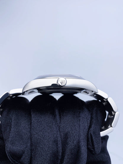 Rolex Oyster Perpetual 114300 Blue Dial Mens Watch