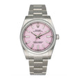 Rolex Oyster Perpetual 124200 Midsize Candy Pink Dial Ladies Watch Box Papers - Watches